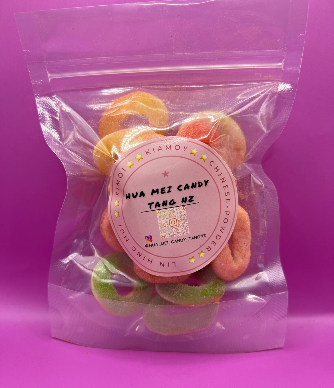 Simoi /Li Hing Mui Sour colourful Rings