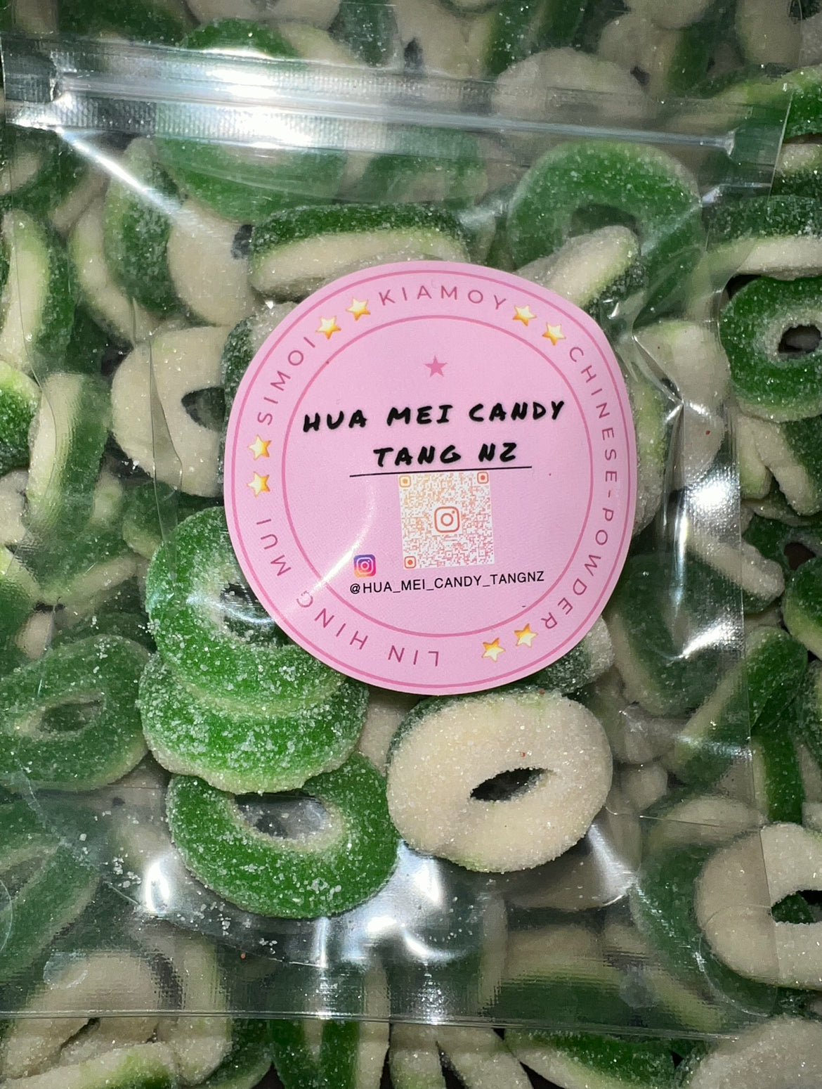 Simoi/Li Hing Mui Sour Apple Rings