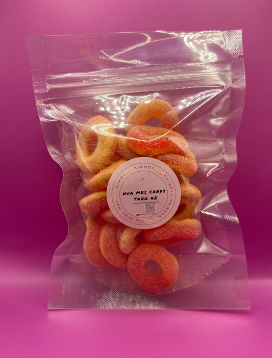 Simoi /Li Hing Mui Sour Peach Rings